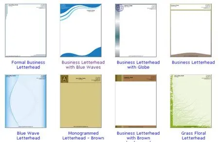 Plantillas gratis con membrete para Word, ideales para trabajos ...