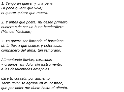 Poema de 4 estrofas - Imagui