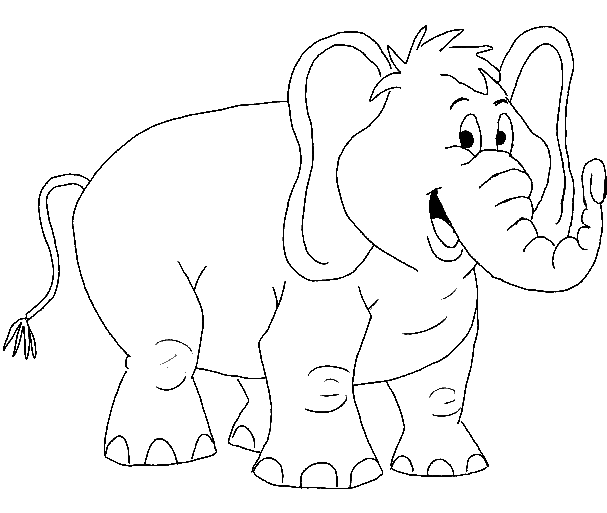 Printable Elephant Coloring Pages | Coloring Pages For Free