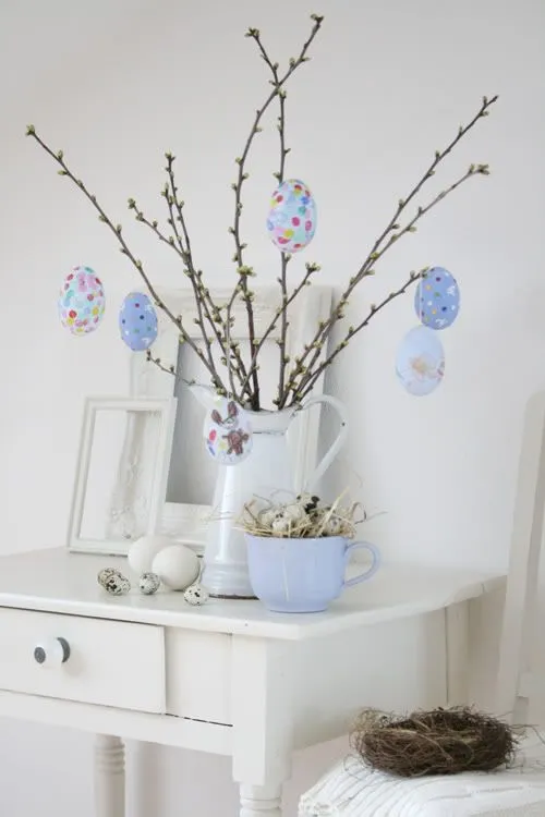 Ramas secas y huevos decorados para tu mesa de Pascua | LATINO ...