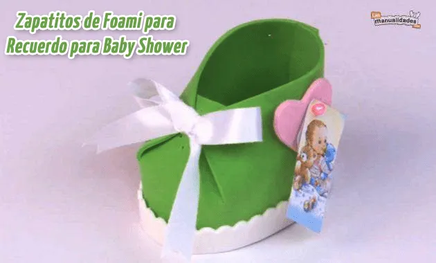 Como hacer recordatorios baby shower en foami - Imagui