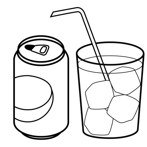 Recursos Educacion Infantil Dibujos Para Colorear Bebidas MEMES ...