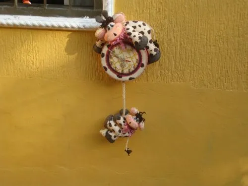Reloj de fomi - Imagui | коровы | Pinterest