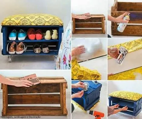 Repurposed furniture | Decorar reciclando on Pinterest ...