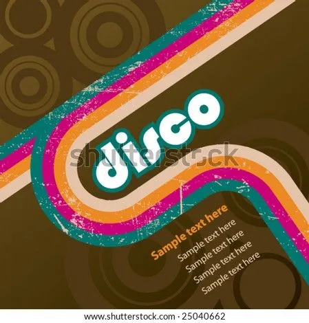 Retro Disco Style. Vector - 25040662 : Shutterstock