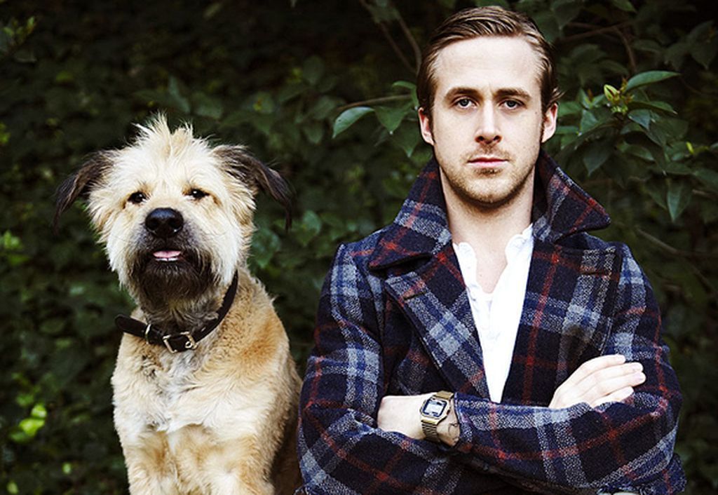 Ryan Gosling no olvida a George, su mejor amigo perruno, su compañero constante durante 17 años