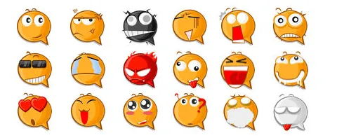 5 Sets de emoticones para descargar Gratis | Baluart.NET