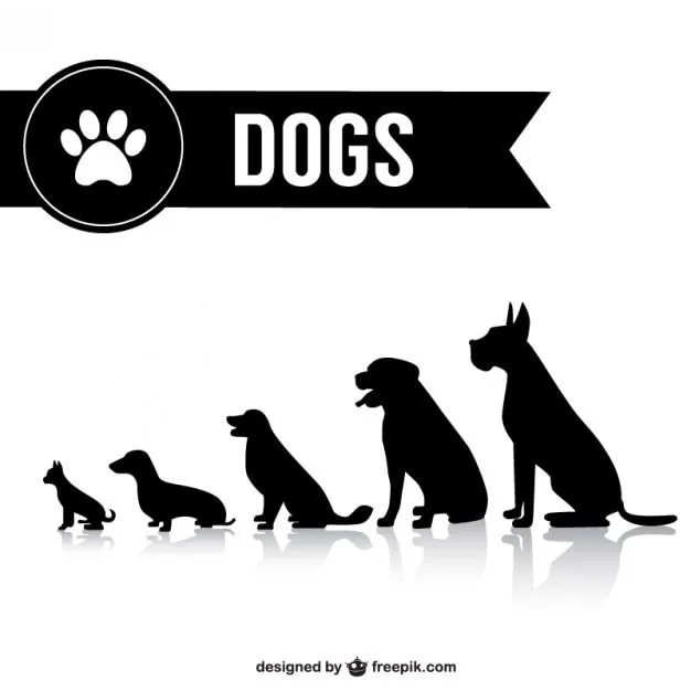 Siluetas de perros | Descargar Vectores gratis