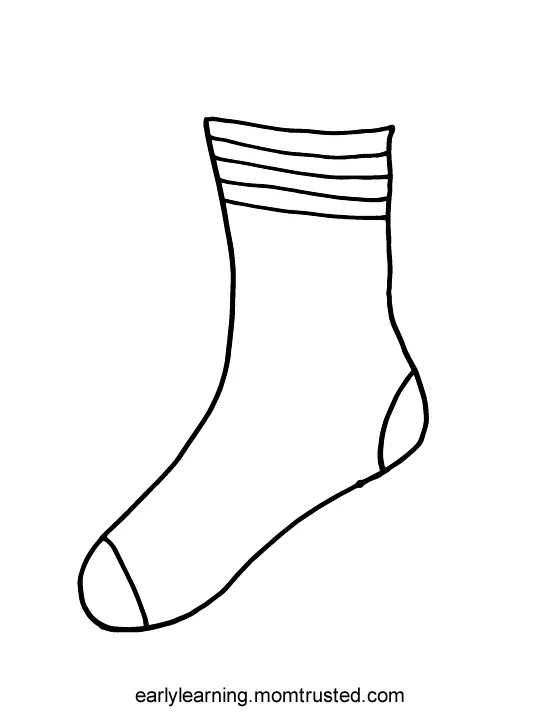 Socks for Fox Printable - Preschool Activities and ...