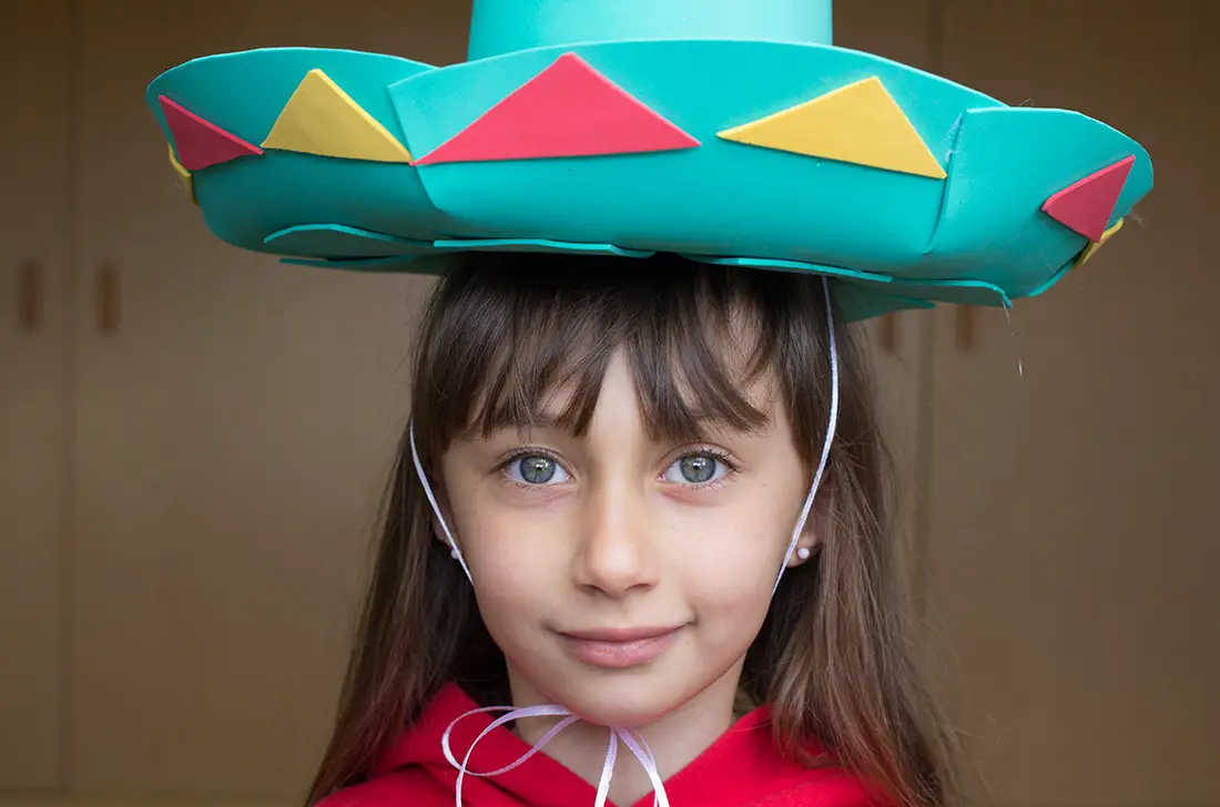 Sombrero mexicano -Manualidades Infantiles
