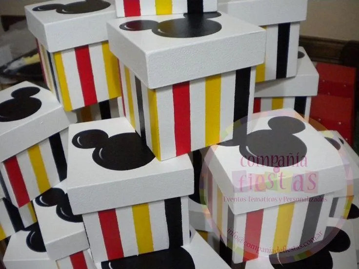 Souvenirs #Mickey Mouse Cajas pintadas a mano | DISNEY ...