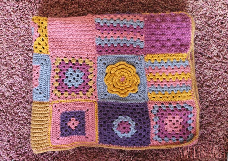 SusiMiu | Manta Crochet popurri de muestras