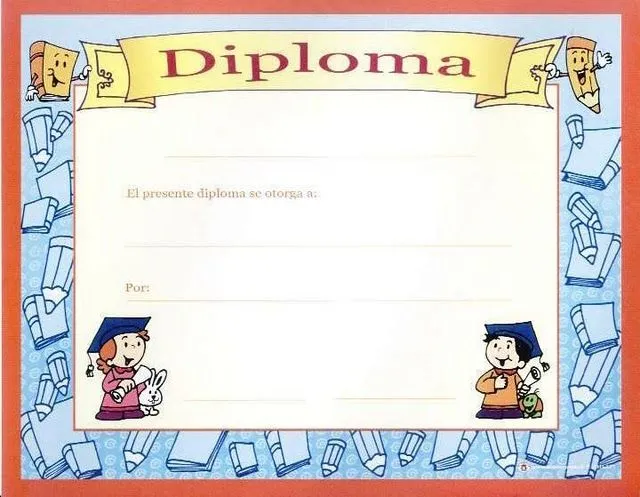 El rincon de la infancia: ♥ Diplomas listos para imprimir ♥