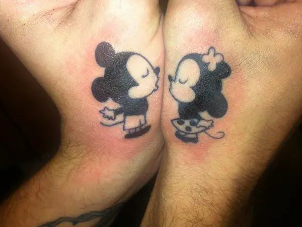 Tatuajes de Minnie y Mickey Mouse - Imagui