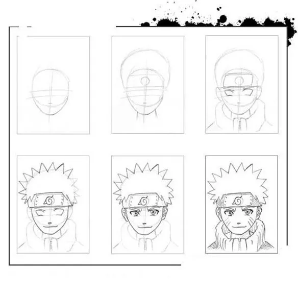 Dibujo de Naruto facil de hacer - Imagui