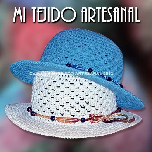 MI TEJIDO ARTESANAL on Pinterest | Tejidos, Tejido and Sombreros