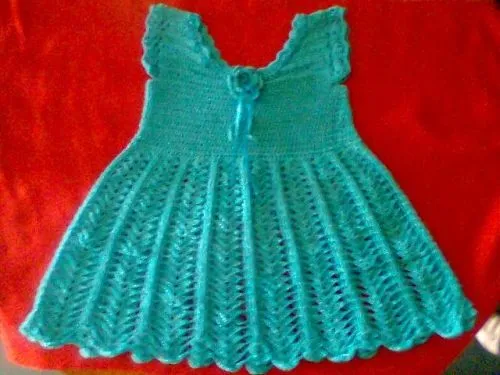 Imagen Vestido crochet - grupos.
