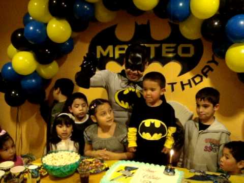 teto batman party - YouTube