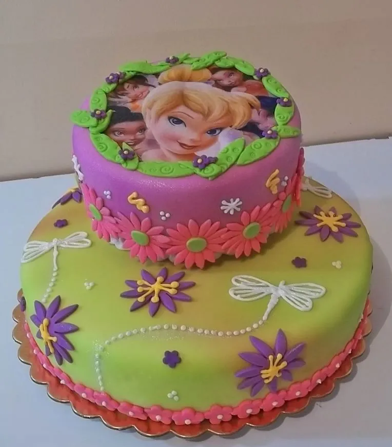 Tinkerbell Cake | fiesta de hadas | Pinterest | Campanilla, Tartas ...