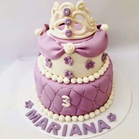 Torta para Mariana de Princesa Sofia | TORTAS Y CUPCAKES Cupcakes ...