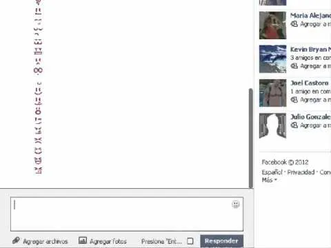 truco de chat facebook emoticones ROSAS 2013 - YouTube