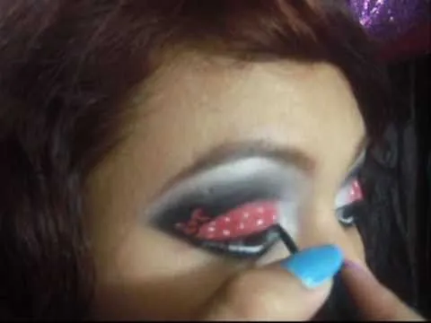 Tutorial de maquillaje Halloween: Minnie Dramático - Juancarlos960 ...