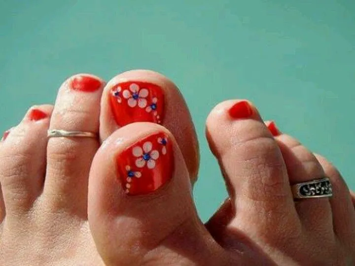 Ver imágenes de uñas d pies decoradas - Imagui