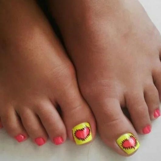Uñas decoradas pies | uñas- pie | Pinterest | Pies