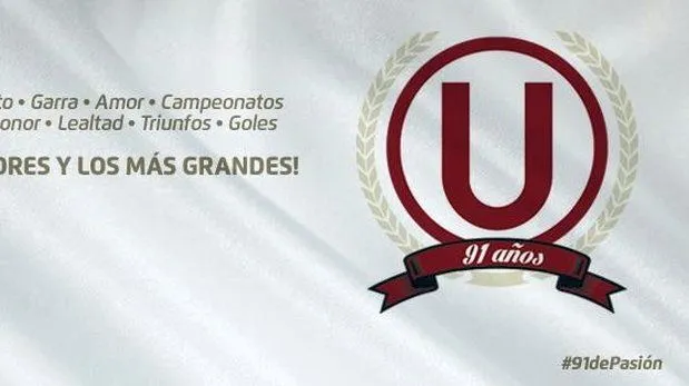 Universitario de Deportes cumple 91 años: el video que publicó el ...