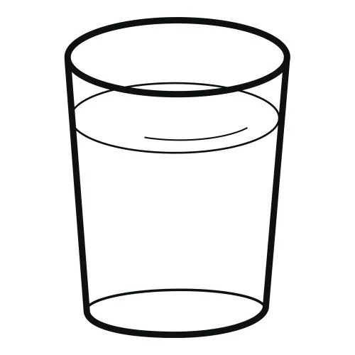 Vasos de zumo para colorear - Imagui