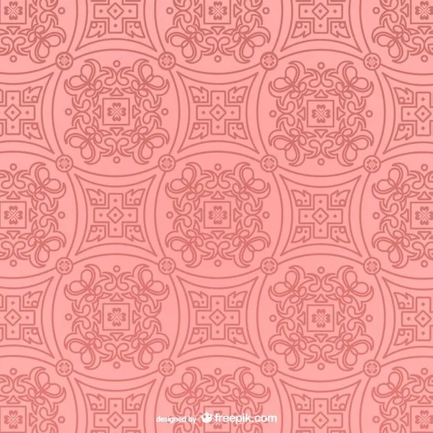 Vector de patrón retro rosa | Descargar Vectores gratis
