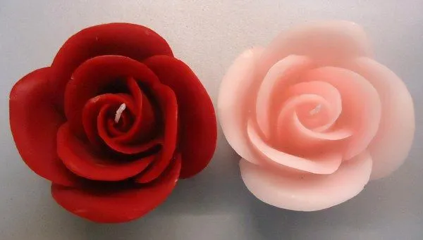 Hacer velas de Rosas especial San Valentin - HacerVelas.es