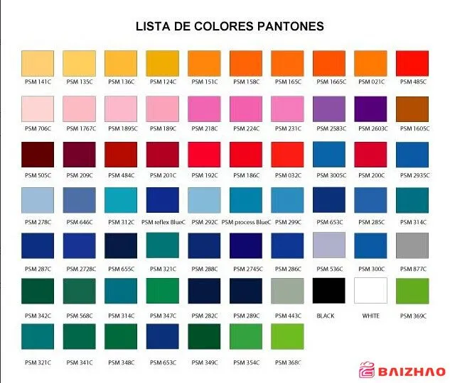 Nombre de todos los colores en español - Imagui