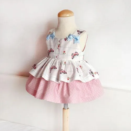 Como hacer un vestido de niñas - Imagui