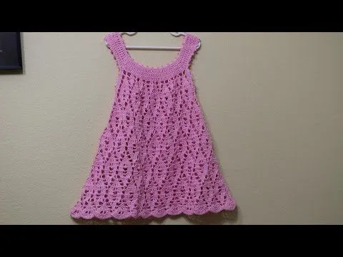 Vestido Olanes para Niña Crochet parte - Youtube Downloader mp3
