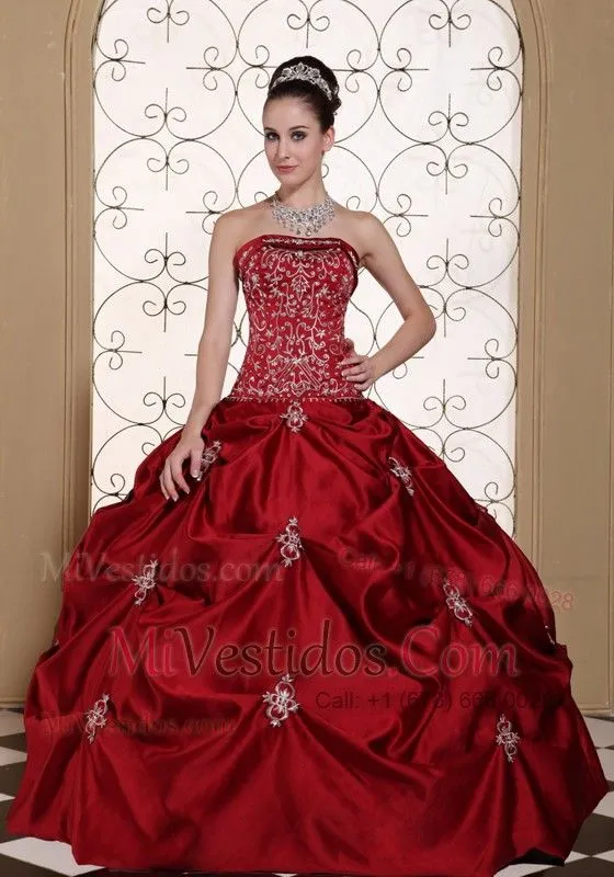 vestido rojo | new quinceanera dresses