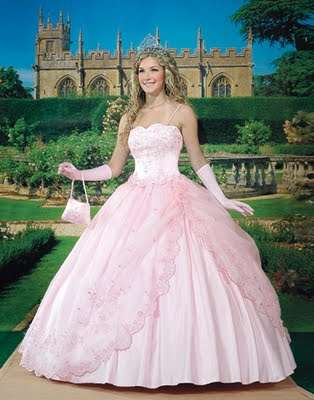 Vestidos de 15: galería de vestidos rosa de tipo princesa | Mas de ...
