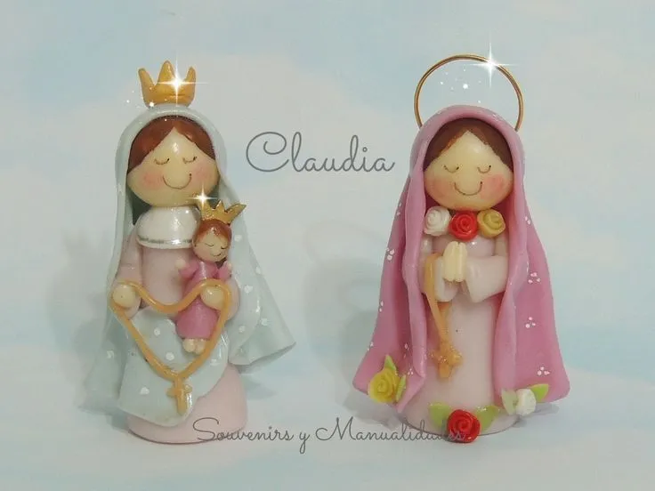 Virgencitas Porfis: Virgen de San Nicolás y Rosa Mística ...