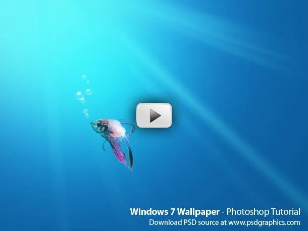 Windows 7 Wallpaper – Photoshop Video Tutorial (HD) | PSDGraphics