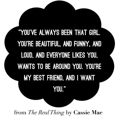 Words Feather Blog: Reseña: The Real Thing - Cassie Mae