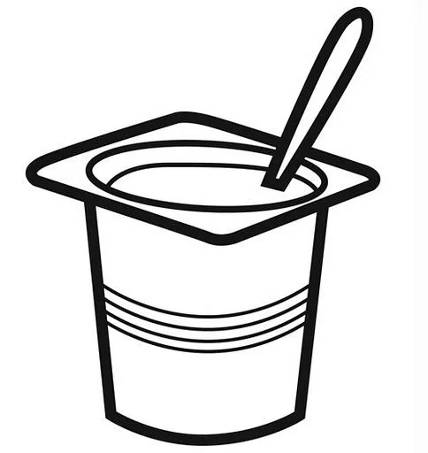 Yogurt dibujo - Imagui