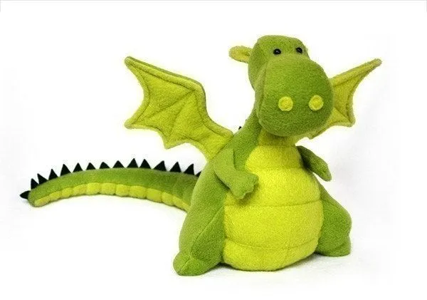 Yoki El Dragon Patrón de juguete para coser PDF by DIYFluffies