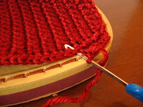 Zapatillas de Crochet con Suela de Goma - Patrones Crochet