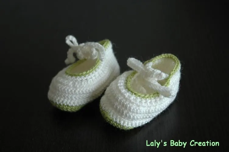 Zapatitos de bebé tejidos con gancho - Imagui