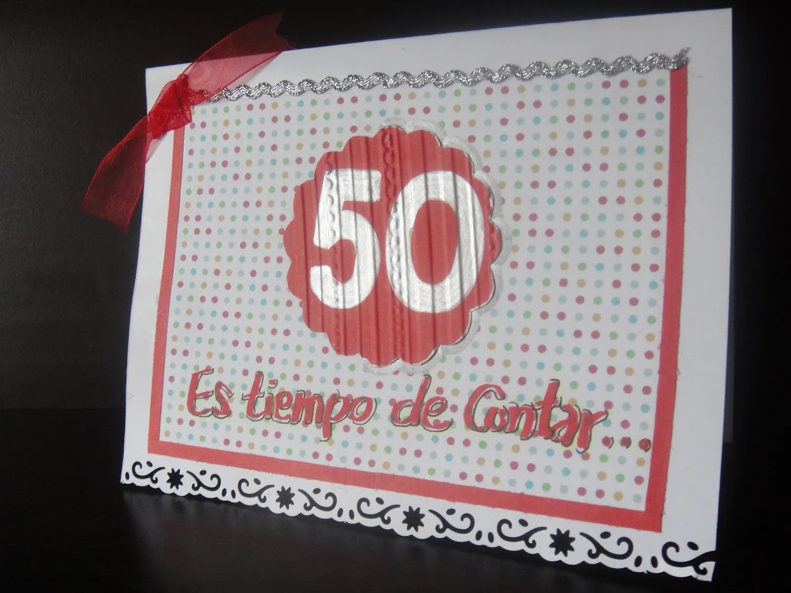 zatart: Invitaciones para celebrar los 50 años de la señora Carmen ...