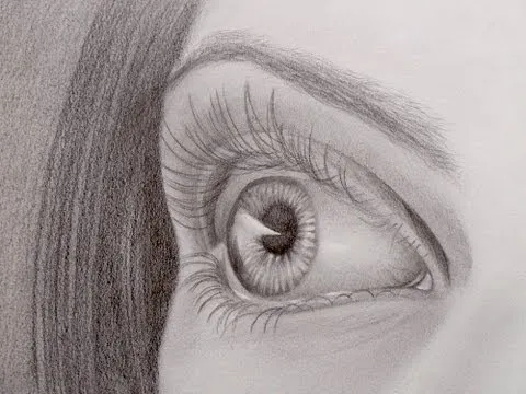 Cómo dibujar un ojo en perspectiva - Arte Divierte. - YouTube