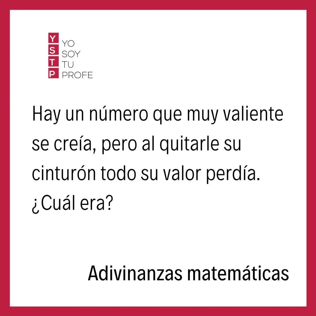 10 adivinanzas matemáticas para agudizar el ingenio - Yo Soy Tu Profe