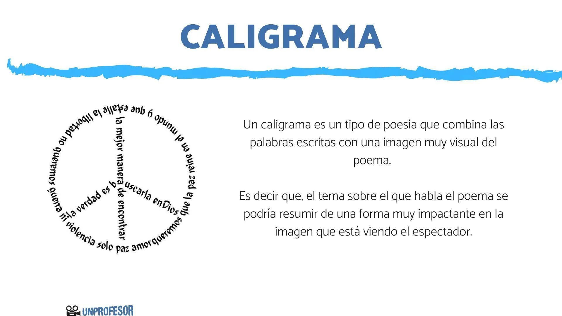 10 ejemplos de CALIGRAMAS - ideal para niños!