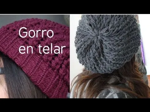 10 gorros tejidos fáciles de hacer - Gorros Tejidos