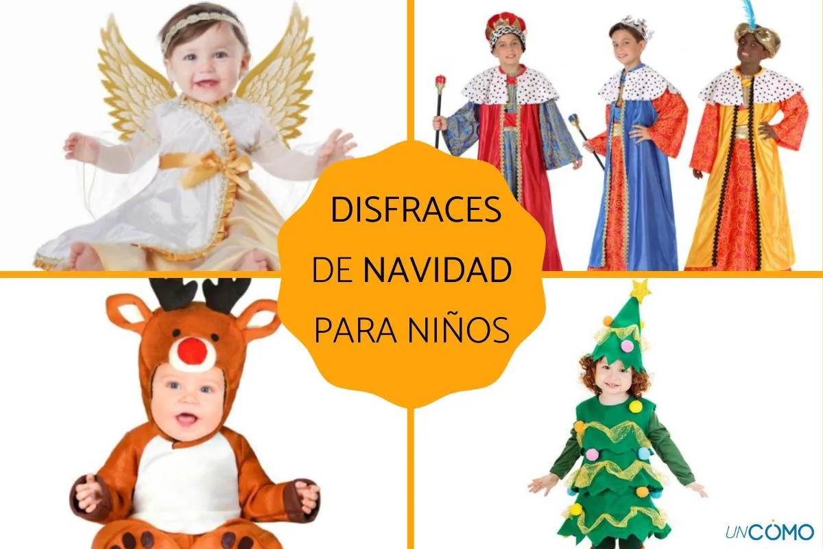 Los 10 mejores disfraces de Navidad para niños - Ideas y fotos